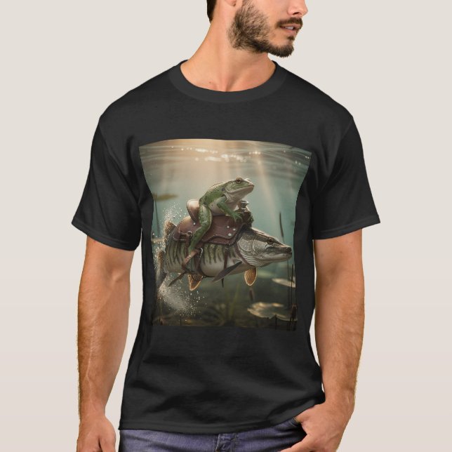 T-shirt Humains Poissons (Devant)