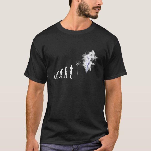 T-shirt Human Evolution Chart Ai Brain Artificial Intellig (Devant)