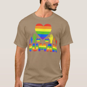 T-shirt Human LGBT Pride Mois Fier Lisbians & Gays T-Shi