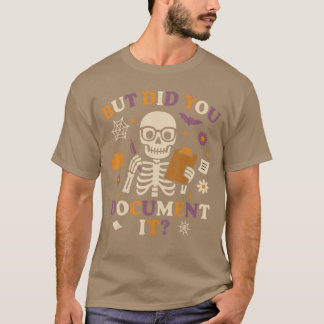 T-shirt Human Resources HR Halloween But Did You Document 