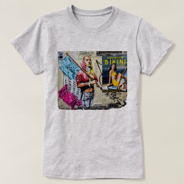 T-shirt Humanité d'égalité de Liberté (Design devant)