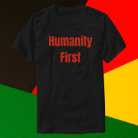 Humanité Premier Gras Texte Rouge