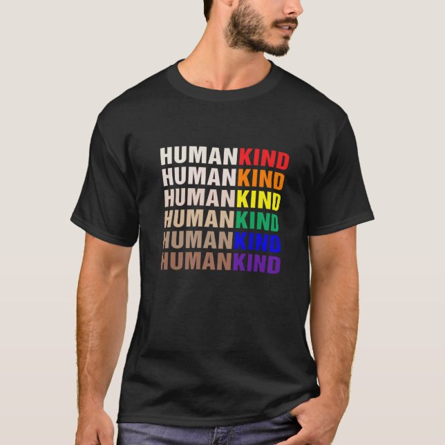 T-shirt HUMANKINER Inspirational LGBT Premium T Shirt (Devant)