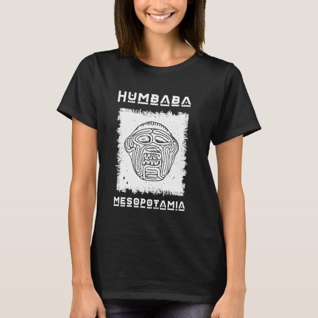 T-shirt Humbaba Gilgamesh Mesopotamia géant de l'ogre assy (Devant)