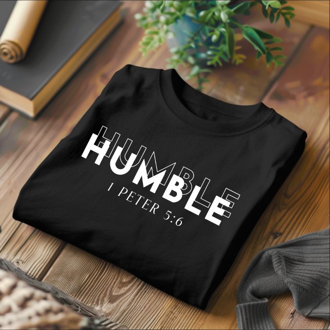 T-shirt Humble pour les hommes et les femmes Christian T-s (Créateur téléchargé)