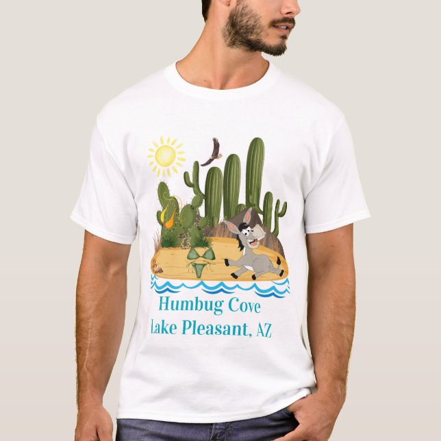 T-shirt Humbug Cove, Lake Pleasant, Arizona (Devant)