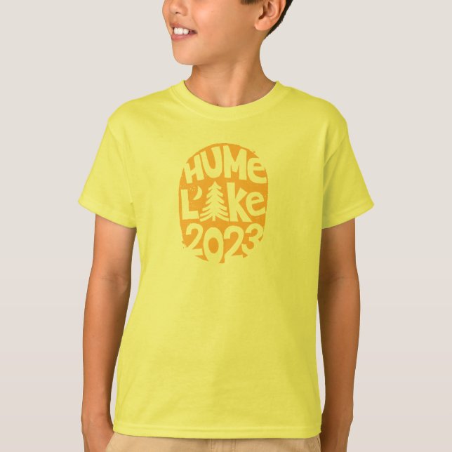 T-shirt Hume 2023 Équipe Jaune (Devant)