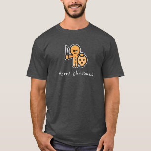 T-shirt Humeur de Noël de bonhomme en pain d'épice