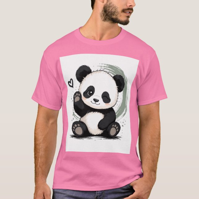 T-shirt Humeur de Petit Panda (Devant)