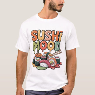 T-shirt humeur de sushi