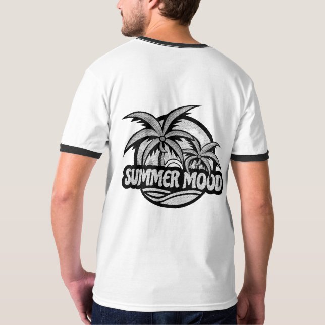 T-shirt Humeur d'été (Dos entier)
