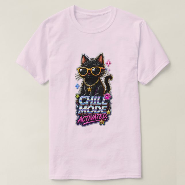 T-shirt Humeur détendue activée – Citation drôle et relaxa (Design devant)