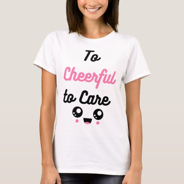T-Shirt Humeur : Joyeux (Devant)