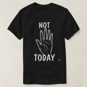 T-shirt Humeur pas aujourd'hui Main