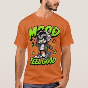 T-shirt Humeur Ressentez Bonne - Anime Streetwear Gamer Am