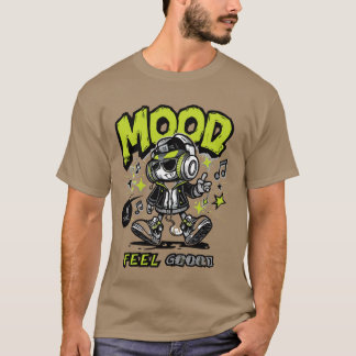 T-shirt Humeur Ressentez Bonne - Anime Streetwear Gamer Am