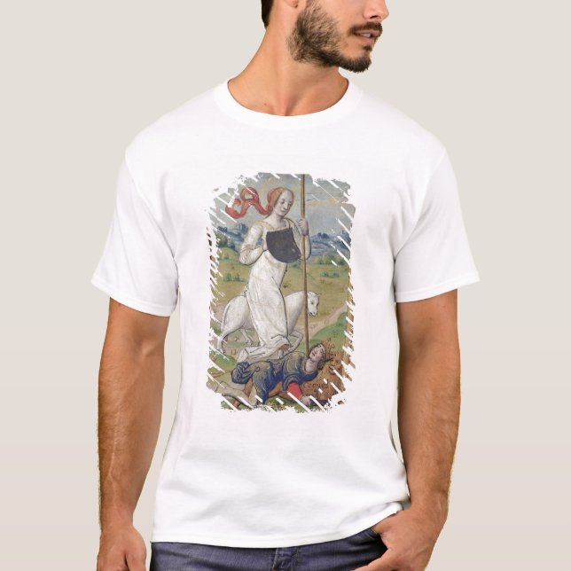 T-shirt Humilité contre la fierté (Devant)