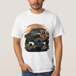 T-shirt Hummer H1 Rock Crawler