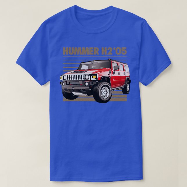 T-SHIRT HUMMER H2 (Design devant)