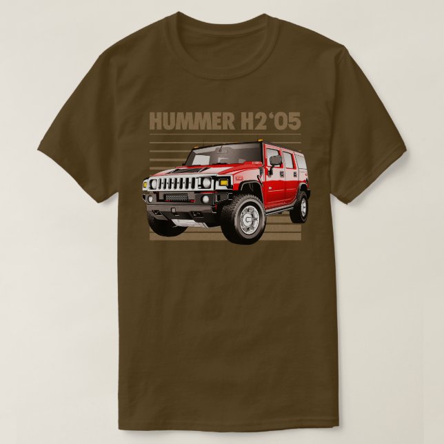 T-SHIRT HUMMER H2 (Design devant)