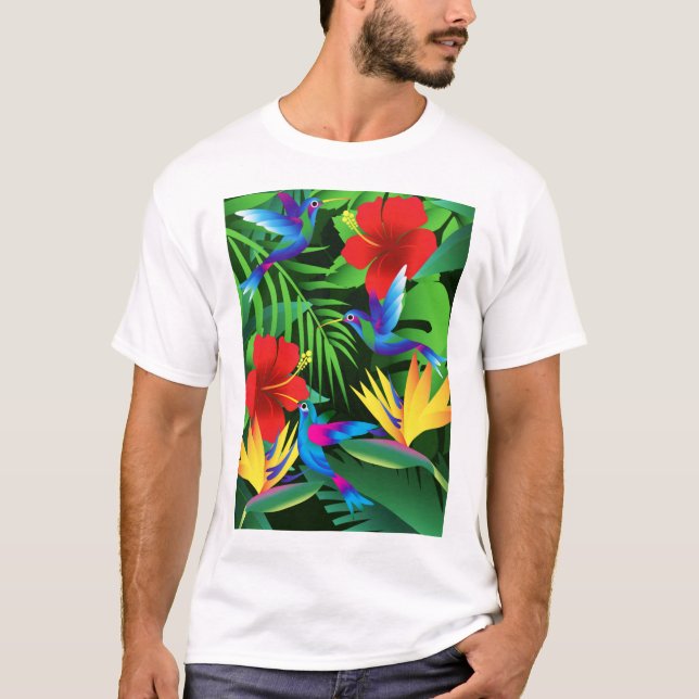 T-shirt hummingbird (Devant)