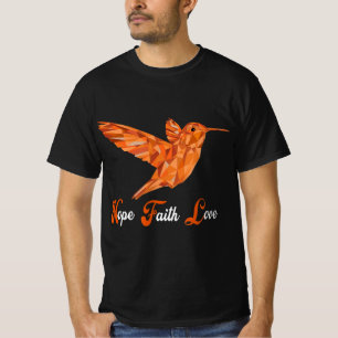 T-shirt HummingBird Aml Sensibilisation à la leucémie