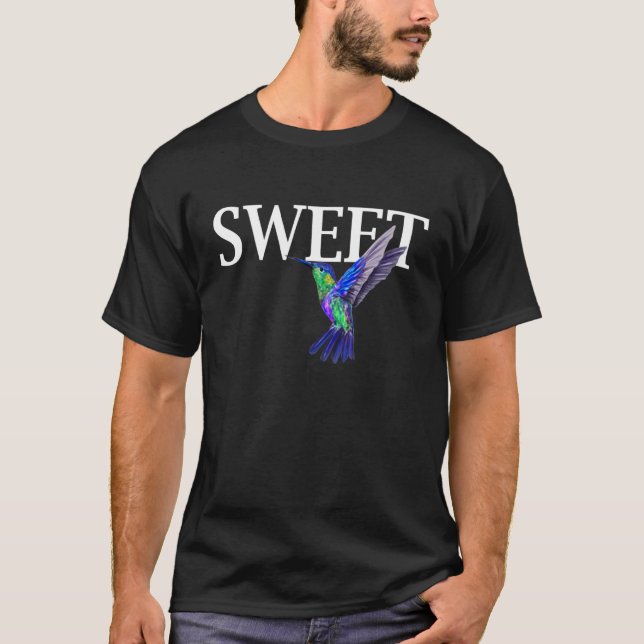 T-shirt Hummingbird Loves Sweet (Devant)