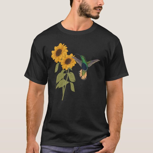 T-shirt Hummingbirds   Cute Bird Animal   Graphic (Devant)