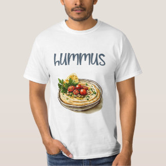 T-shirt Hummus | Végétal Crémeux, Aventure Savoureuse