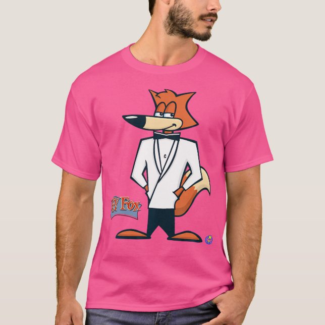 T-shirt Humonge Entertainment Spy Fox (Devant)
