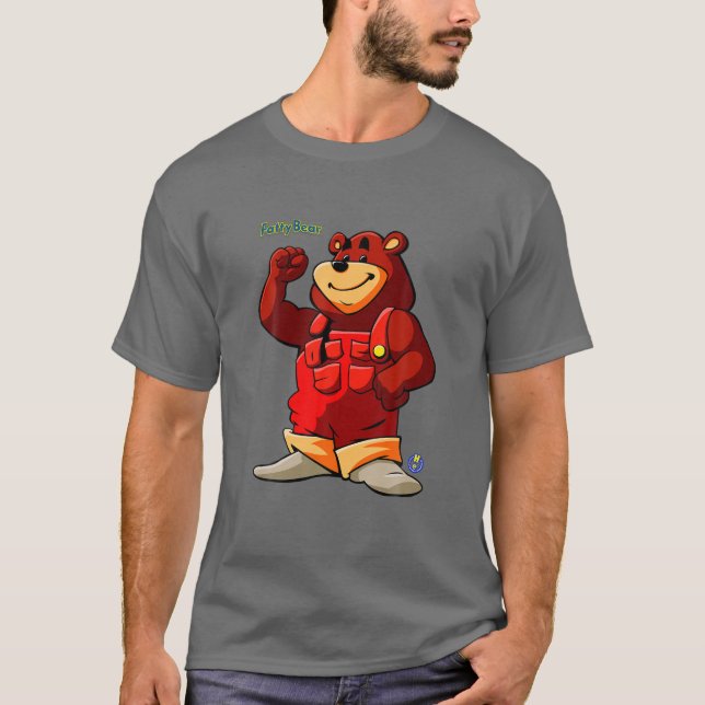 T-shirt Humongous Entertainment : Fatty Bear (Devant)