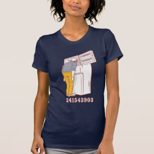 T-shirt humoristique du congélateur 241543903