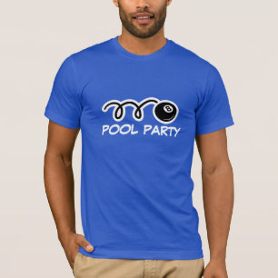 T-shirt humoristique pour des joueurs de piscine