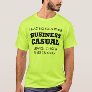 T-Shirt Humoristique pour le Bureau - Élégance Déc