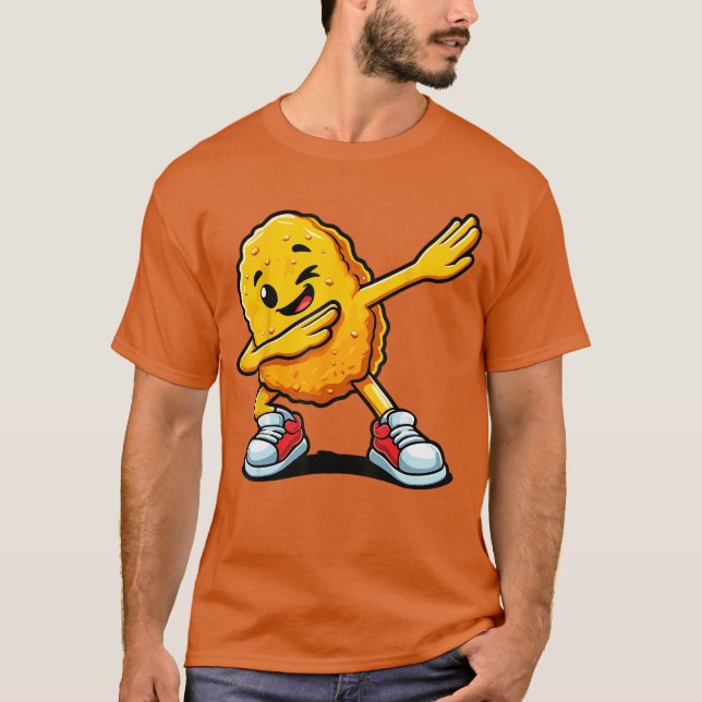 T-shirt Humorous Chicken Nugget lover Gifts UniseChild Mod (Devant)