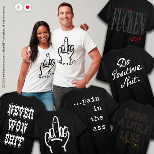 T-shirt humour 110_noir