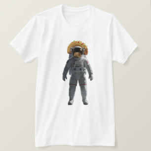T-shirt Humour alimentaire cosmique Tee for Taco Lovers &