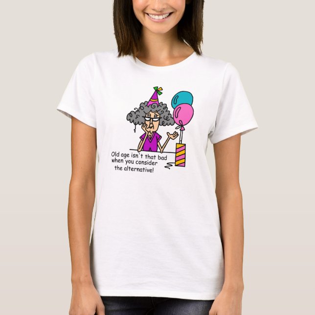 T-shirt Humour alternatif d'anniversaire (Devant)