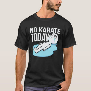 T-shirt Humour amusant classique pour joueur de karaté hum