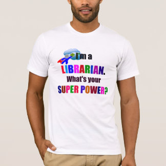 T-shirt Humour bibliothécaire