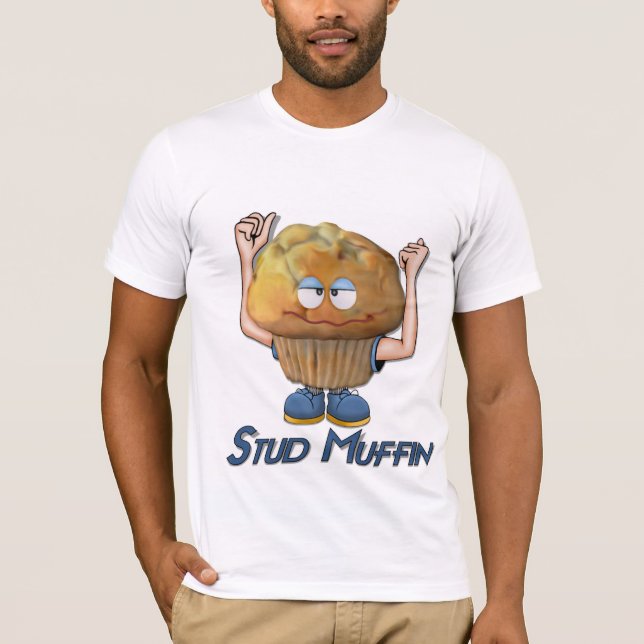 T-shirt Humour bourré de muffin (Devant)