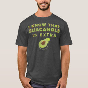T-shirt Humour branché Etra Guac Avocado