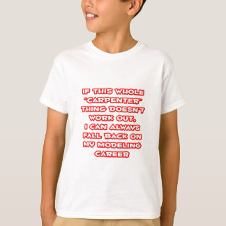 T-shirt Humour charpentier ... Modélisation de la carrière