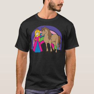 T-shirt Humour cheval poney