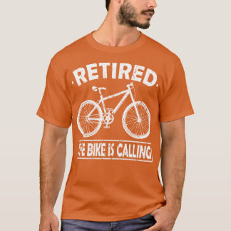 T-shirt Humour Cycliste Les Abeilles Appelent Vélo Re