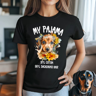 T-shirt Humour Dachshund Pajama