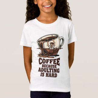 T-Shirt Humour d'Adulte Qui Se Reconnaît Amoureux du Café