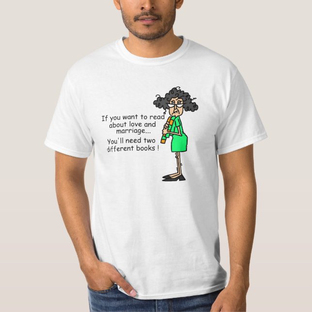 T-shirt Humour d'amour et de mariage (Devant)
