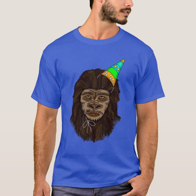 T-shirt Humour d'anniversaire Bigfoot Sasquatch (Devant)