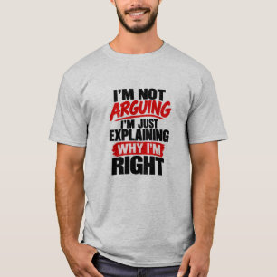 T-shirt Humour d'avocat drôle Je ne discute pas, j'expliqu